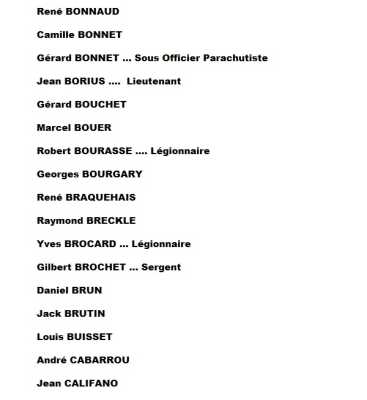  + Georges BOUSQUET

