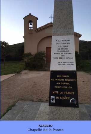  CORSE - Chapelle de LA PARATA
