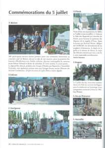  5 Juillet 2015 
---- 
AIX en PROVENCE
BEZIERS
MARIGNANE 
MARSEILLE 
PEROLS 
ROGNAC
