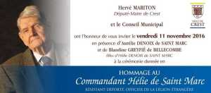  CREST 
La rue HELIE de SAINT MARC

