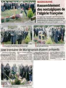  MARIGNANE 
---- 
La Presse du 2 novembre 2010 
