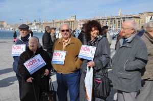   MARSEILLE  
Manifestation contre le 19 Mars 1962