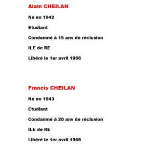   Alain et Francis CHEILAN
