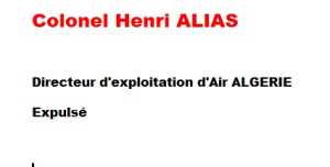  Colonel Henri ALIAS 
