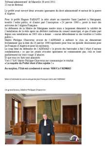  28 AVRIL 2011 
2 avocates ignorantes ...