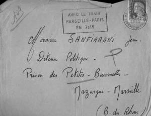 Photo-titre pour cet album: Courrier &eacute;crit ou re&ccedil;u en Prison