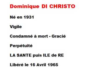  Dominique DI CHRISTO 
