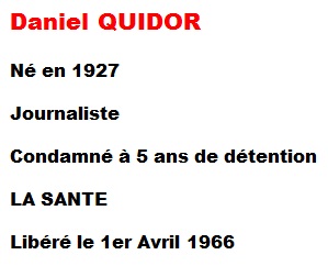  Daniel QUIDOR 
