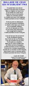  Louis De CONDE 
----
Ballade de ceux 
qui n'oublient pas

