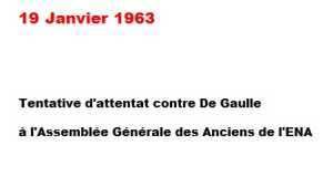   ENA - 19 Janvier 1963
