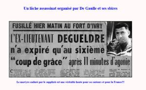 Photo-titre pour cet album: L'Assassinat de Roger DEGUELDRE