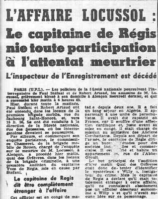  Affaire LOCUSSOL 
---- 
Paul STEFANI 
Robert ARTAUD 
 Capitaine De REGIS 
Jacques ACHARD

