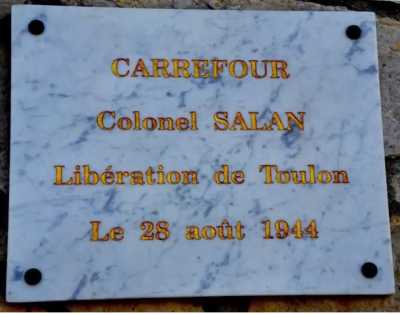  Plaque actuelle 