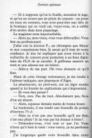 151
 Le pharmacien me tendit une
bouteille de poison 
au lieu d'une pilule
