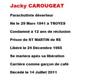  Jacky CAROUGEAT 
