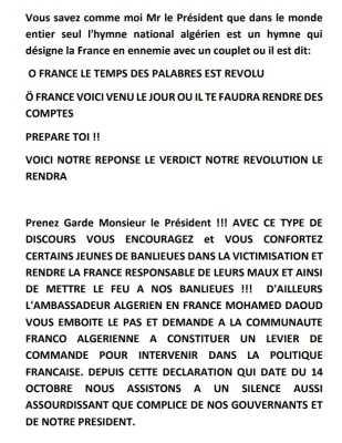 Vous encouragez les jeunes des banlieues
dans la victimisation et rendez la France
responsable de leurs maux.
