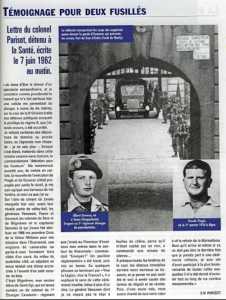  Lettre du Colonel PARISOT 