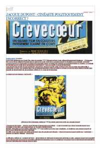  Jacques DUPONT 
CREVECOEUR