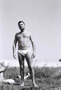 ILE de RE
----
Bain de soleil de 
  Edouard Jean BUDIN 