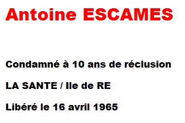  Antoine ESCAMES 
