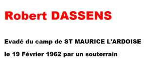   Robert DASSENS 