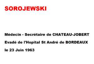  SOROJEWSKI / BORDEAUX 