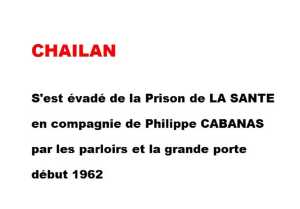   Alain CHAILAN 
