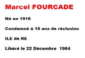  Marcel FOURCADE 
