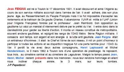   Jean FEIGNA  
---- 
Biographie
