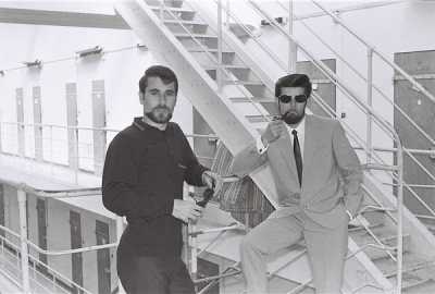   Marcel FERNANDEZ  
et Harry MARTI
dans les coursives