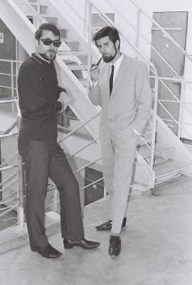   Marcel FERNANDEZ  
et Harry MARTI
dans les coursives