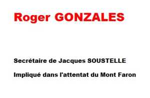   Roger GONZALES 