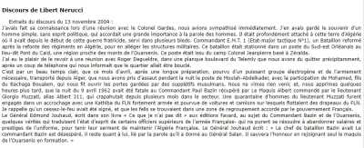  13 Novembre 2004 
----
Avril 1962 nous primes d'assaut
le poste de Moulah-Abdelkader
avec la participation d'un des fils
du Bachaga BOUALEM

