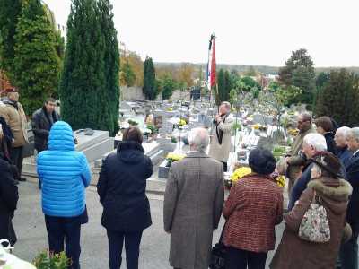  Tombe du Commandant    
Paul BAZIN  
 GARCHES le 5 Novembre 2016
