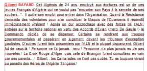  Gilbert BAYARD 
Biographie