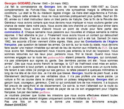  Georges GODARD 
---- 
Biographie
