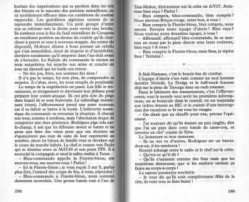  un petit groupe se reforme sur 
la droite. Il tombe sur le feu du FM 
de Cerquora ...
