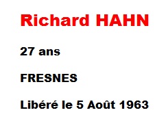  Richard HAHN 
