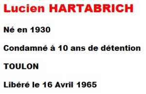  Lucien HARTABRICH 
