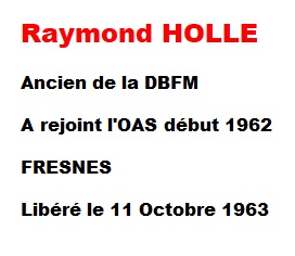  Raymond HOLLE 
