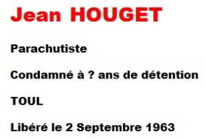  Jean HOUGET 
