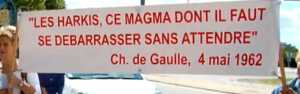 L'opinion de 2 gaulle sur les HARKIS
4 Mai 1962 
