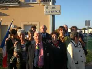 DREUX, la rue des Harkis