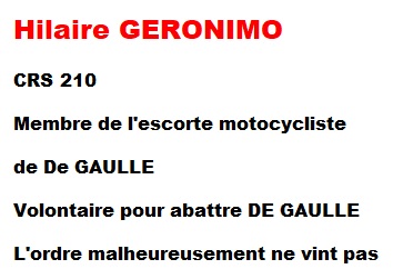  Hilaire GERONIMO 
