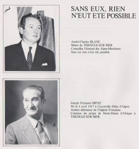Photo-titre pour cet album: HISTORIQUE  du Site  de Notre Dame d'Afrique  de THEOULE
