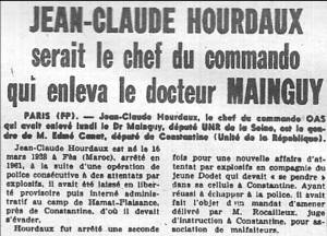 Photo-titre pour cet album: Jean-Claude HOURDEAUX