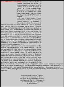  Jean Marcetteau de BREM 
----  
BIOGRAPHIE 
