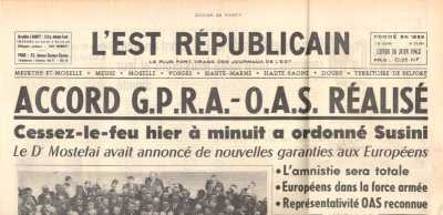  L'accord SUSINI / FLN
Lundi 18 juin 1962
