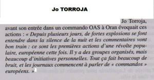 Photo-titre pour cet album: Jo TORROJA