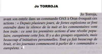  Jo TORROJA  
---- 
OAS ORAN
